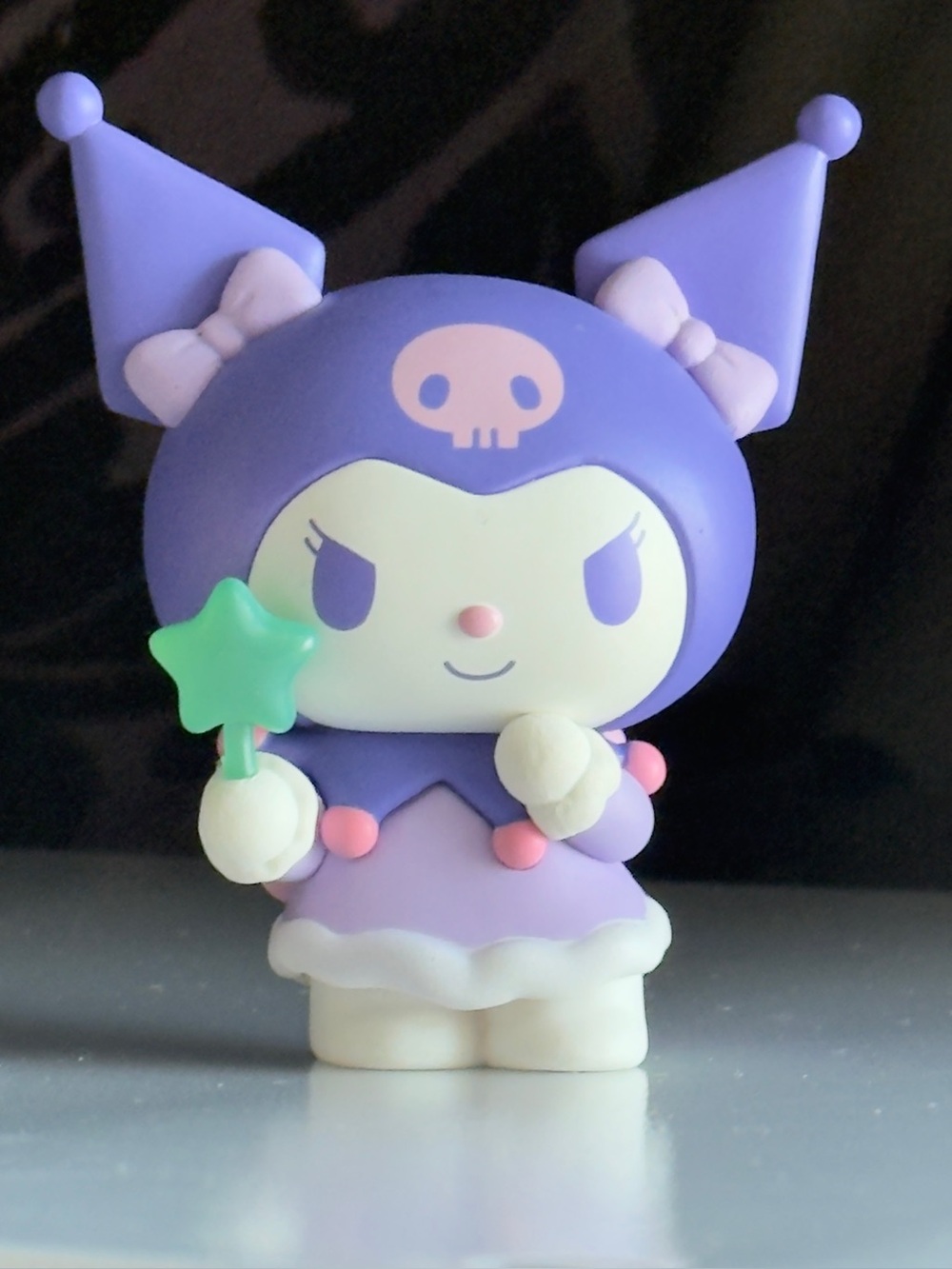 2024 Sanrio Kuromi Mini Figure with Star Wand (Loose)